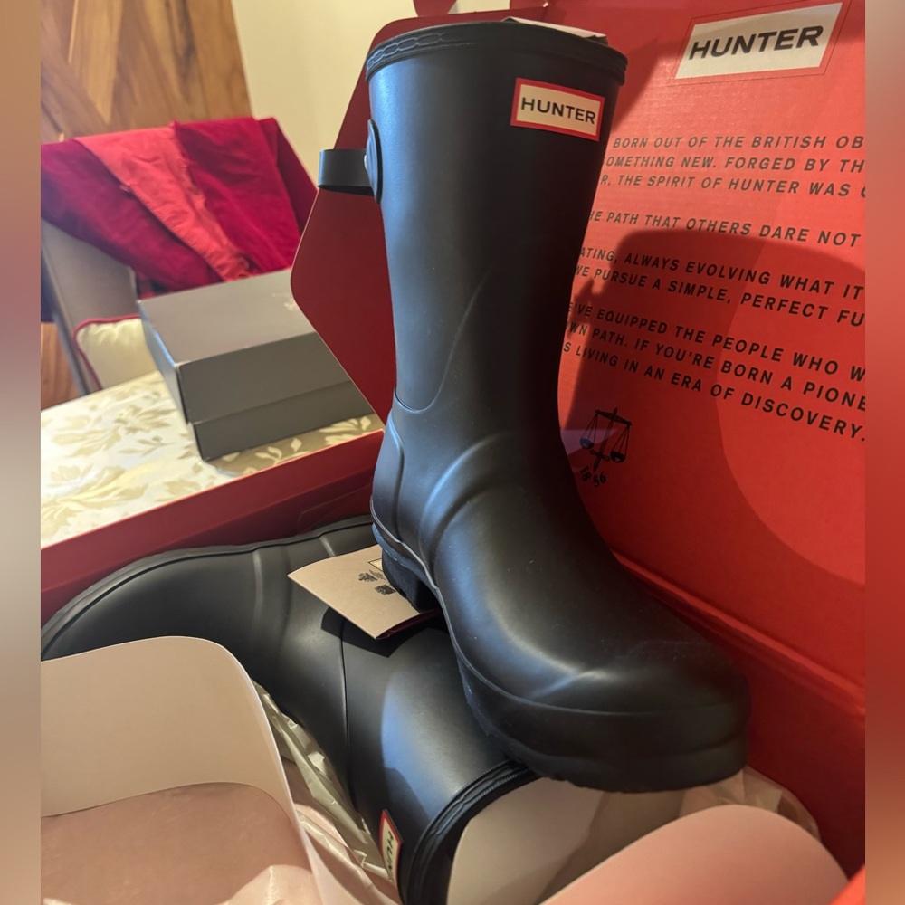 hunter boots (original back adj short)